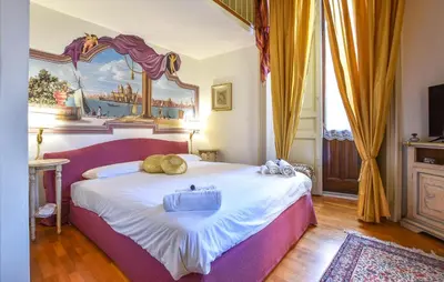 Letto o letti in una camera di 3 Bedroom Stunning Apartment In Catania