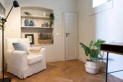 Area soggiorno di Mirone - Suite Apartments Catania Centro