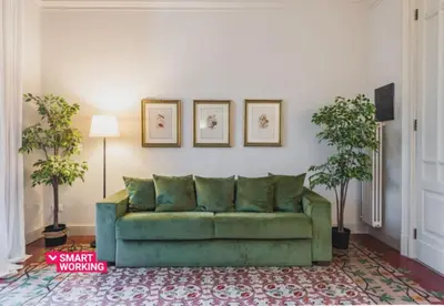 Area soggiorno di Mirone - Suite Apartments Catania Centro