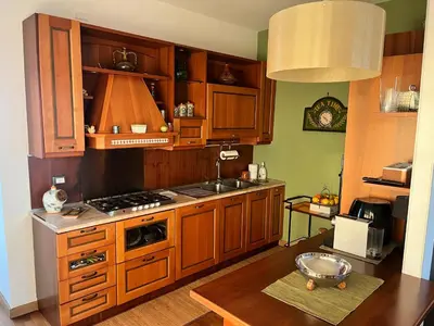 Cucina o angolo cottura di Casa MarEtna