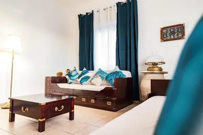 Letto o letti in una camera di Admiral's apartments