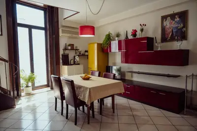 Cucina o angolo cottura di La Maison De Catania