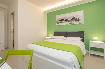 Letto o letti in una camera di La Vecchia Stazione Aci Castello