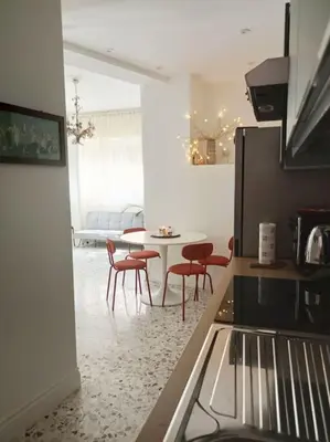 Cucina o angolo cottura di La Casa di Madhu