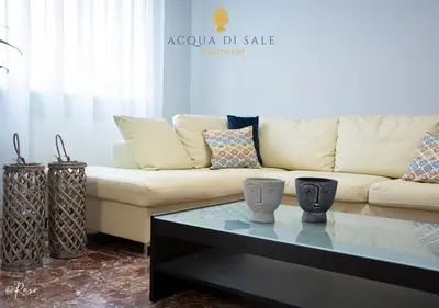 Area soggiorno di Acqua di Sale Apartment
