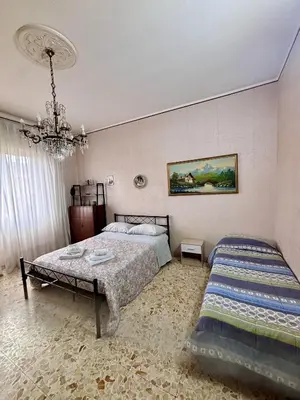 Letto o letti in una camera di Stanza in affitto Giarre