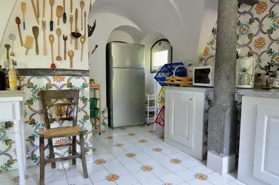 Cucina o angolo cottura di Villa Edera