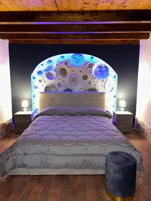 Letto o letti in una camera di Il Rustico 