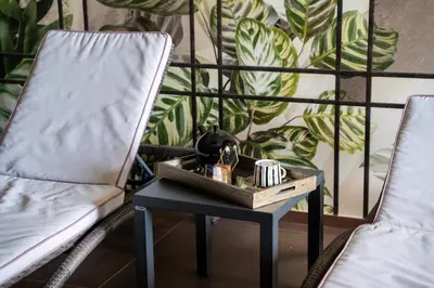Area soggiorno di MòN Luxury Rooms SPA