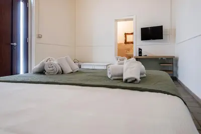 Letto o letti in una camera di Primo Piano