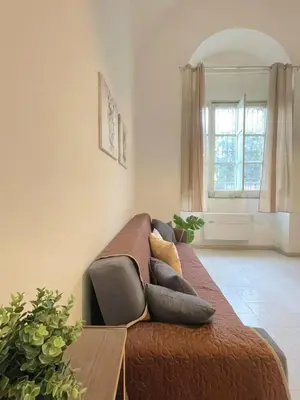 Area soggiorno di May's Apartment