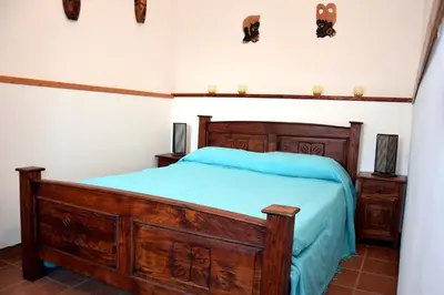 Letto o letti in una camera di Incantevole appartamento sul mare