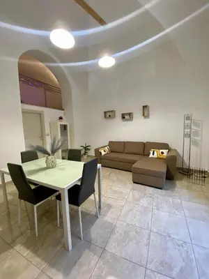 Area soggiorno di Mavi house