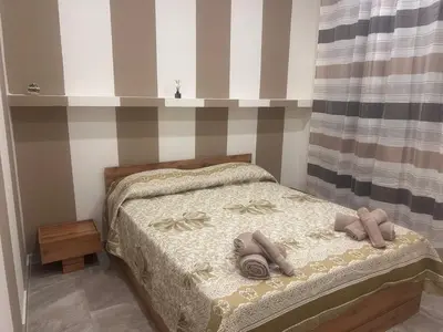 Letto o letti in una camera di Al piccolo borgo