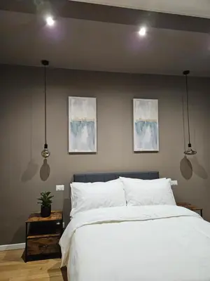 Letto o letti in una camera di Santrid Suites