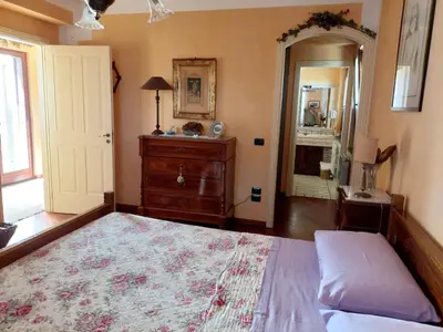 Letto o letti in una camera di Casa Delle Coccole