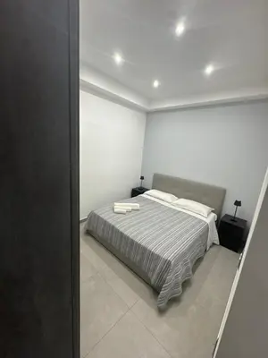 Letto o letti in una camera di Sistra Apartment