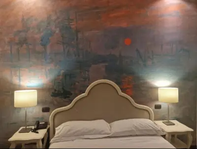 Letto o letti in una camera di Art & Jazz Hotel