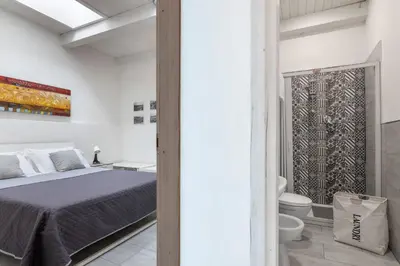 Letto o letti in una camera di Ciuri's flat