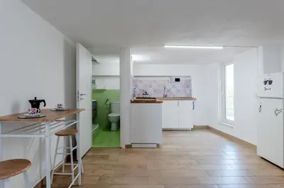 Cucina o angolo cottura di GuestHost - Catania Skyview Terrace Urban Escape