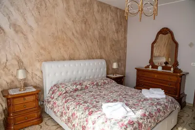 Letto o letti in una camera di Casa Montegrappa - tra Etna e Mare Parcheggio gratuito