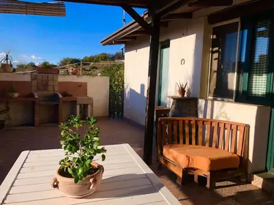 Balcone o terrazza di Casa Vacanza L'ulivo