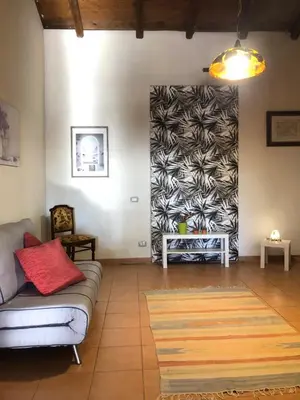 Area soggiorno di Casa Vacanza L'ulivo