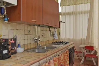 Cucina o angolo cottura di Sea View House, Riposto