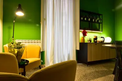 Area soggiorno di Casa Italia