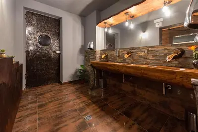 Cucina o angolo cottura di Corten Hotel