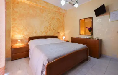 Letto o letti in una camera di 2 Bedroom Stunning Apartment In Mascali