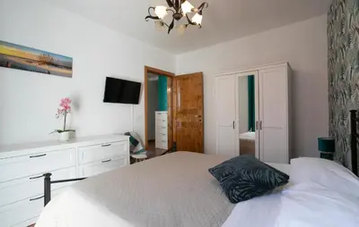 Letto o letti in una camera di Fiori