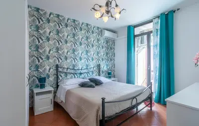 Letto o letti in una camera di Fiori