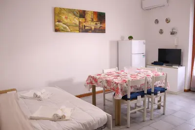 Letto o letti in una camera di La Torre guest house