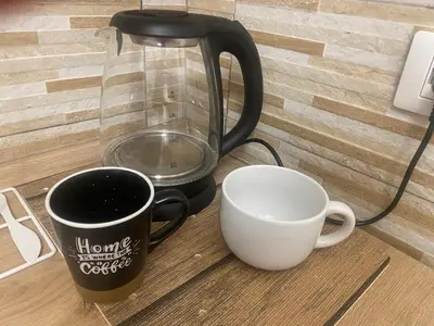 Set per la preparazione di tè e caffè presso Baiocco house