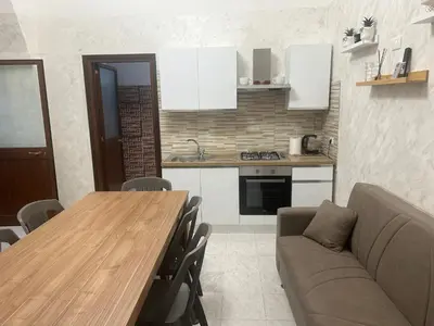 Cucina o angolo cottura di Baiocco house
