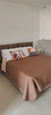 Letto o letti in una camera di Little Rose