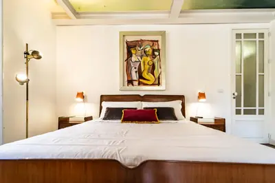Letto o letti in una camera di Vintage House Catania
