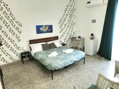 Letto o letti in una camera di TerrAmare B&B