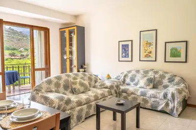 Area soggiorno di Casa Villalba - Appartamento con piscina