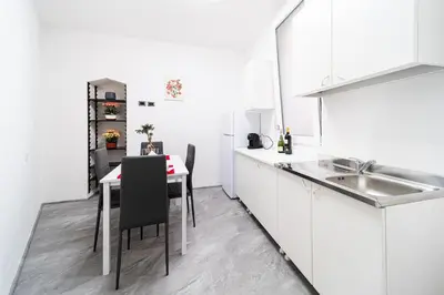 Cucina o angolo cottura di VOLCANO'S SUITE - UVA - The First Sustainable Eco - Chic Suite in Sicily - Room