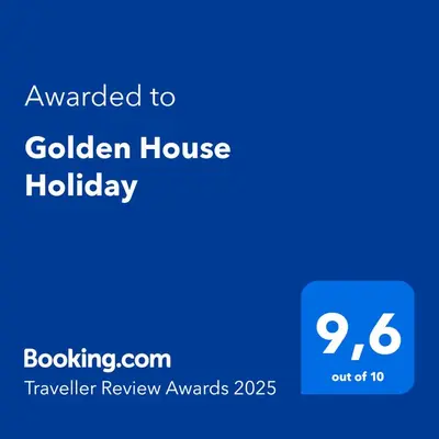 Certificato, attestato, insegna o altro documento esposto da Golden House Holiday