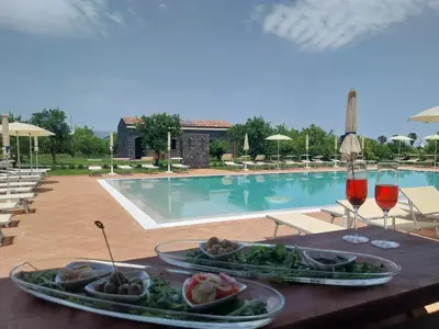 Piscina di Agriturismo Lumia Resort o nelle vicinanze