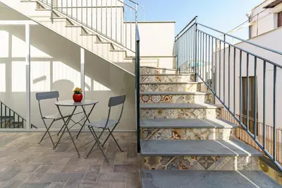 Balcone o terrazza di Al Palazzetto - Il Carretto