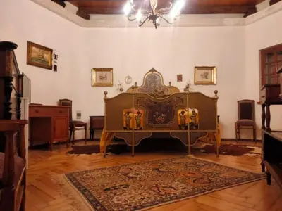 Area soggiorno di Villa joele
