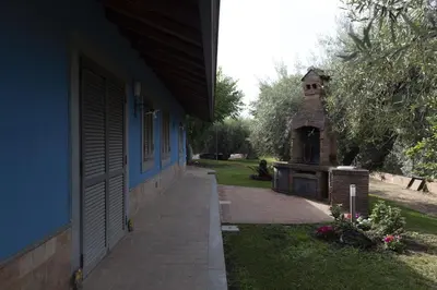 Giardino di Villa Hephaestus Etna - with private pool