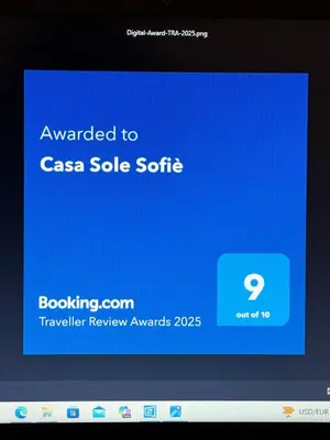 Certificato, attestato, insegna o altro documento esposto da Casa Sole Sofiè