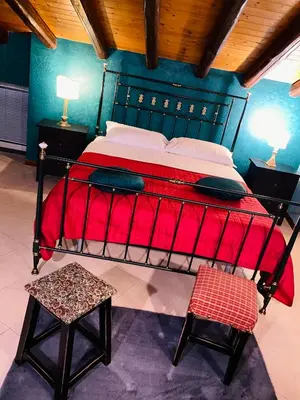 Letto o letti in una camera di Bianca di Navarra House