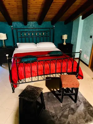 Letto o letti in una camera di Bianca di Navarra House
