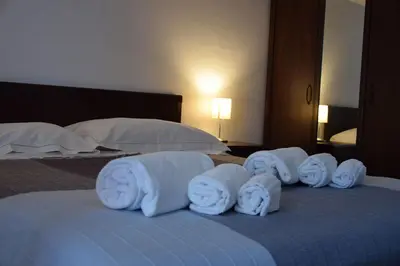 Letto o letti in una camera di Bed and Breakfast Bellini